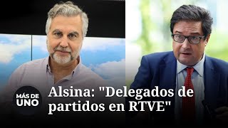 Monólogo de Alsina quotDelegados de partidos en RTVEquot [upl. by Muslim409]