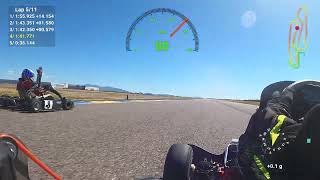 4thplace Szymon Kowalski at Arizona Motorsports Park 04062024 shifterkart [upl. by Akenn]