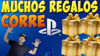 CORRE Muchos REGALOS para PS4 PS5 12 meses de Plus GRATIS online GRATIS juego GRATIS y mucho más [upl. by Kilam316]