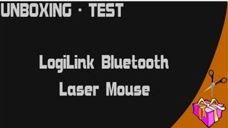 UnboxingTest  LogiLink Bluetooth Laser Mouse  German [upl. by Theresina475]