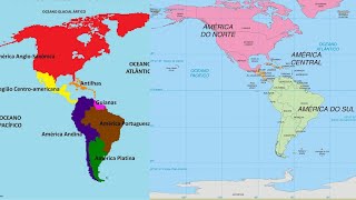 Regionalização e colonização da América [upl. by Harsho]