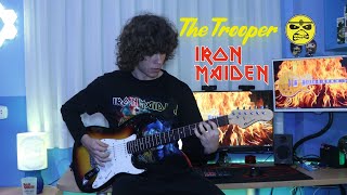 Cover The Trooper Guitarra Electrica quotIron Maidenquot  By VICTOR SAN [upl. by Oaks106]