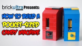 How to Build a MiNi Lego Candy Machine Pocket Sized [upl. by Arriek784]