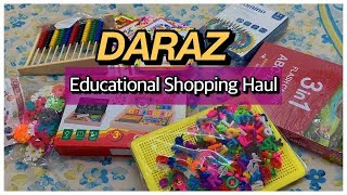 Daraz shopping Haul  33 Daraz sale  Daraz Educational shopping haul  Affordable Shopping [upl. by Bronk]