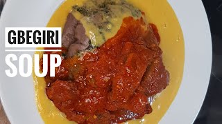 How To Make Gbegiri Soup  Nigerian Beans Soup [upl. by Enailuj]