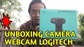 unboxing camera webcam logitech c270 hd [upl. by Godden]