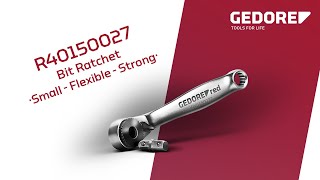 GEDORE red Mini Ratchet R40150027 [upl. by Unders819]