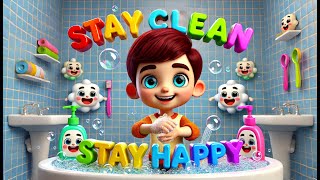 Kids Song Stay Clean Stay HappyKids Song [upl. by Aryhs671]