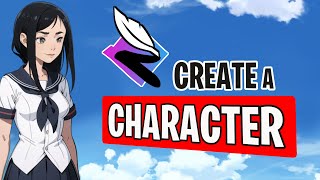 Create a Visual Novel Character 1 Novel Studio [upl. by Rehpotsrik27]