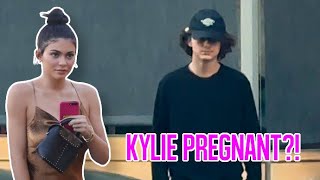 Timothee Chalamet Grabs Lunch In LA Amid Kylie Jenner Pregnancy Rumors [upl. by Labors]