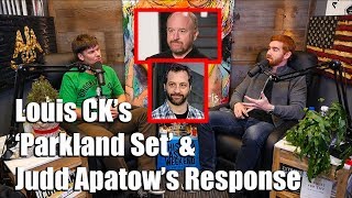 Andrew Santino amp Theo Von on Louis CKs Parkland Set amp Judd Apatows Response [upl. by Dronski878]