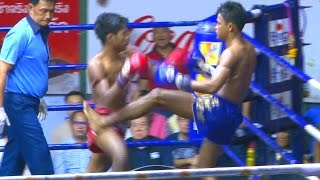 Muay Thai Fight  Muangthai vs PetU Tong Rajadamnern Stadium Bangkok  14th October 2015 [upl. by Mcmath]