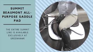 Introducing the Summit Beaumont Saddle Pad [upl. by Blight]