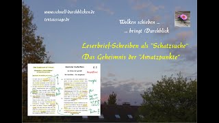 Für den Leserbrief die richtigen quotAnsatzpunktequot im Zeitungsartikel finden [upl. by Gnilhsa]