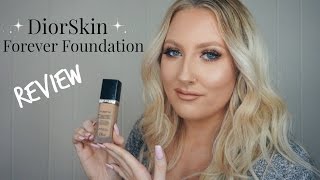 Diorskin Forever Foundation  First Impressions  Review [upl. by Adelaide]