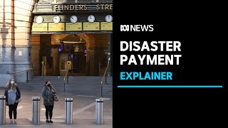 What is the new temporary COVID disaster payment  ABC News [upl. by Arda]