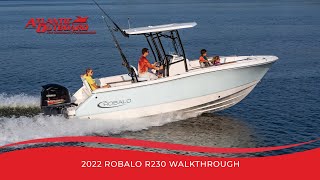 2022 Robalo R230 Walkthrough [upl. by Yanaton]