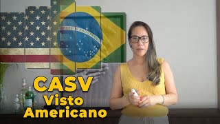 CASV  VISTO AMERICANO  RENOVAÇÃO DE VISTO [upl. by Neda165]