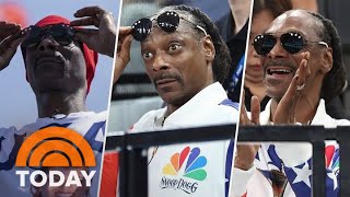 Is anyone having more fun than Snoop Dogg at the Olympics [upl. by Maxey]