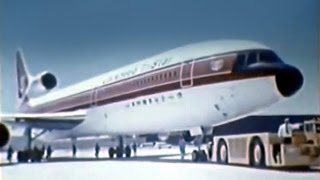 Lockheed L1011 TriStar Promo Film 2  1970 [upl. by Ahsatal]