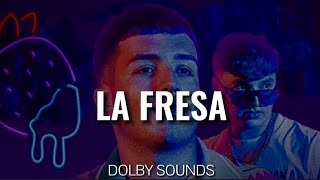 La Fresa  Eslabon Armado × Gabito Ballesteros Concert Hall DOLBY SOUNDS™ [upl. by Shena]