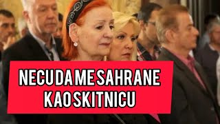 Necu da me sahrane kao skitnicu Lepa Lukic POTRESLA Srbiju Jezivo lepalukic [upl. by Rekcut]