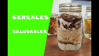 CEREALES SALUDABLES 💚Prepara tu mezcla preferida 😋 [upl. by Damour106]