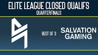 BLACKLIST vs SALVATION  QUARTERFINALS  ELITE LEAGUE CLOSED QUALS DOTA 2 HIGHLIGHTS [upl. by Valtin]