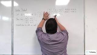 ALevel Further Maths F601 Vector Product Introducing a Vector Perpendicular to a and b [upl. by Edythe]