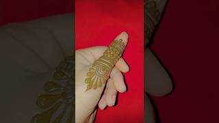 Finger Mehndi design mehndi mehndidesign mehndiviralshort [upl. by Korman991]