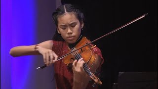 Finals  Schumann Violin Sonata no1 in A Minor Op 105  Sanne Lam Violin [upl. by Uolyram]