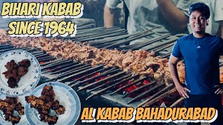 Al Kabab Kheeri Boti  Pioneer Of Bihari Kabab Since 1964  Oldest BBQ Spot  Street Food Karachi [upl. by Fiona]