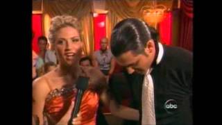 Willa Ford and Maksim Chmerkovskiy perform the Foxtrot on quotDancing With The Starsquot [upl. by Htrahddis]