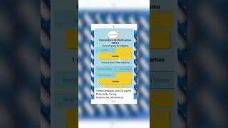 EnfCalc  Cálculo HIOSCINA usando o Aplicativo EnfCalc [upl. by Marina890]