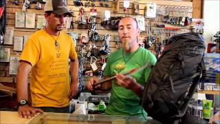 Mountain Tips and Mountain Tricks 4 Attaching an ice axe to a backpack [upl. by Aihk]