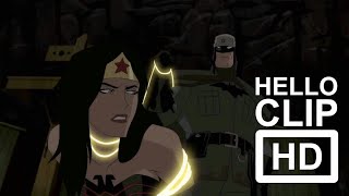 batman humiliated superman and wonder woman scene  Superman Red son [upl. by Nothgierc]