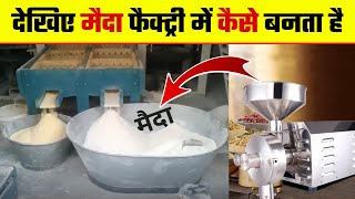 देखिये मैदा कैसे बनता है  Maida kaise banta hai  How its Made Maida  Maida Making in the factory [upl. by Pulcheria372]