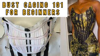 DIY Overbust Corset with Bust Caging StepbyStep Tutorial [upl. by Hatch667]