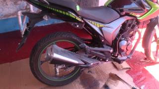 150z italika modificada mono shock HD [upl. by Alfred300]