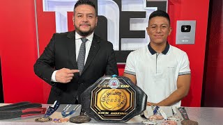 Entrevista deportiva en T13NoticiasGuatemala cumpliendo sueños🇬🇹🥊🔥 [upl. by Otsedom]