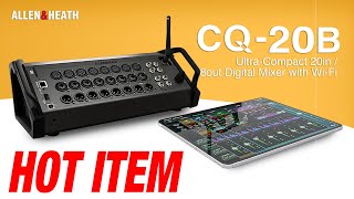 Allen amp Heath CQ20B Ultra Compact Digital Mixer with WiFi [upl. by Ahsian]