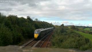 day at Liskeard railway station see trains [upl. by Rondon]