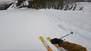 Frog Lake Ridge cornice collapse [upl. by Ainehs]