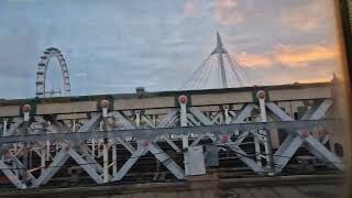 Onboard 465017 Charing CrossWaterloo East [upl. by Neelhtakyram]