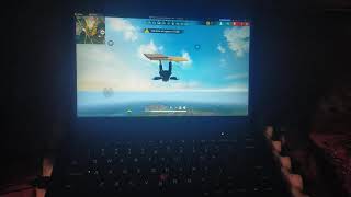 Lenovo Thinkpad X280 touch screen display free fire game play test [upl. by Arualana329]