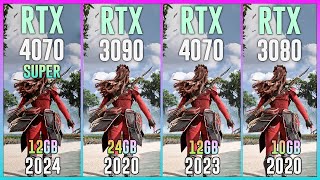 RTX 4070 SUPER vs RTX 3090 vs RTX 4070 vs RTX 3080  Test in 20 Games [upl. by Zadack917]