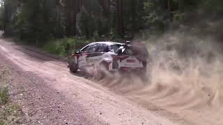 Kris Meeke Toyota yaris wrc pet rally Finland 2019 [upl. by Siward]