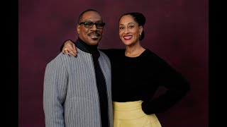 Full interview Eddie Murphy amp Tracee Ellis Ross on Candy Cane Lane [upl. by Sacttler808]