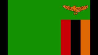 With Closed Captions Anthem of Zambia  Stand and Sing For Zambia Proud and Free [upl. by Fital]