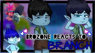 BroZone reacts to Branch  FULL PART  Gacha Nebula  Trolls 3 Band Together [upl. by Anrahc]